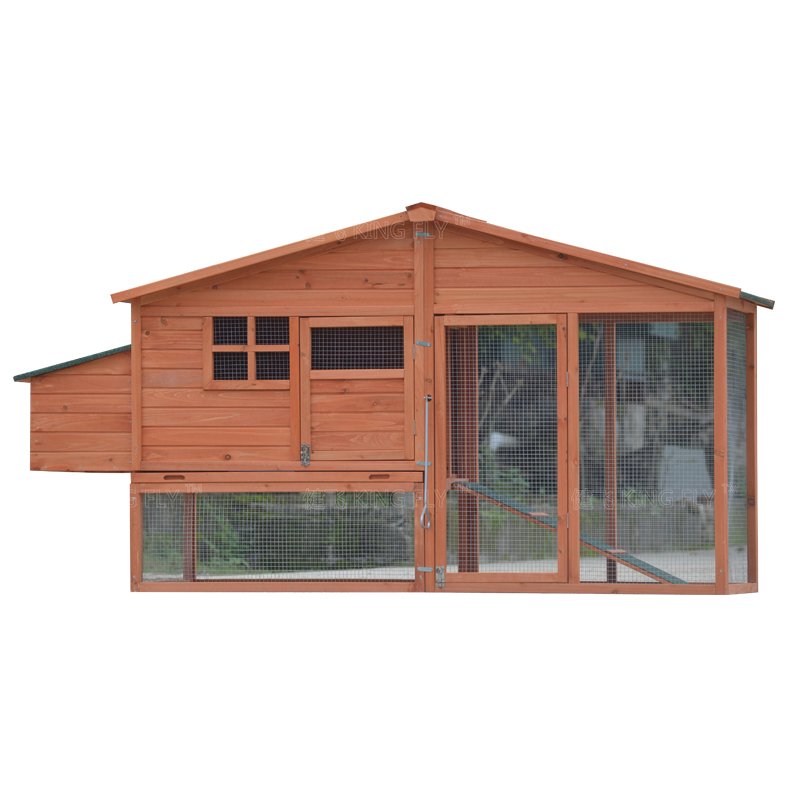 shaw ye waterproof roof large chicken coop cages wooden easy clean chicken house with wire mesh run shaw ye waterproof roof large chicken coop cages wooden easy clean chicken house with wire mesh run